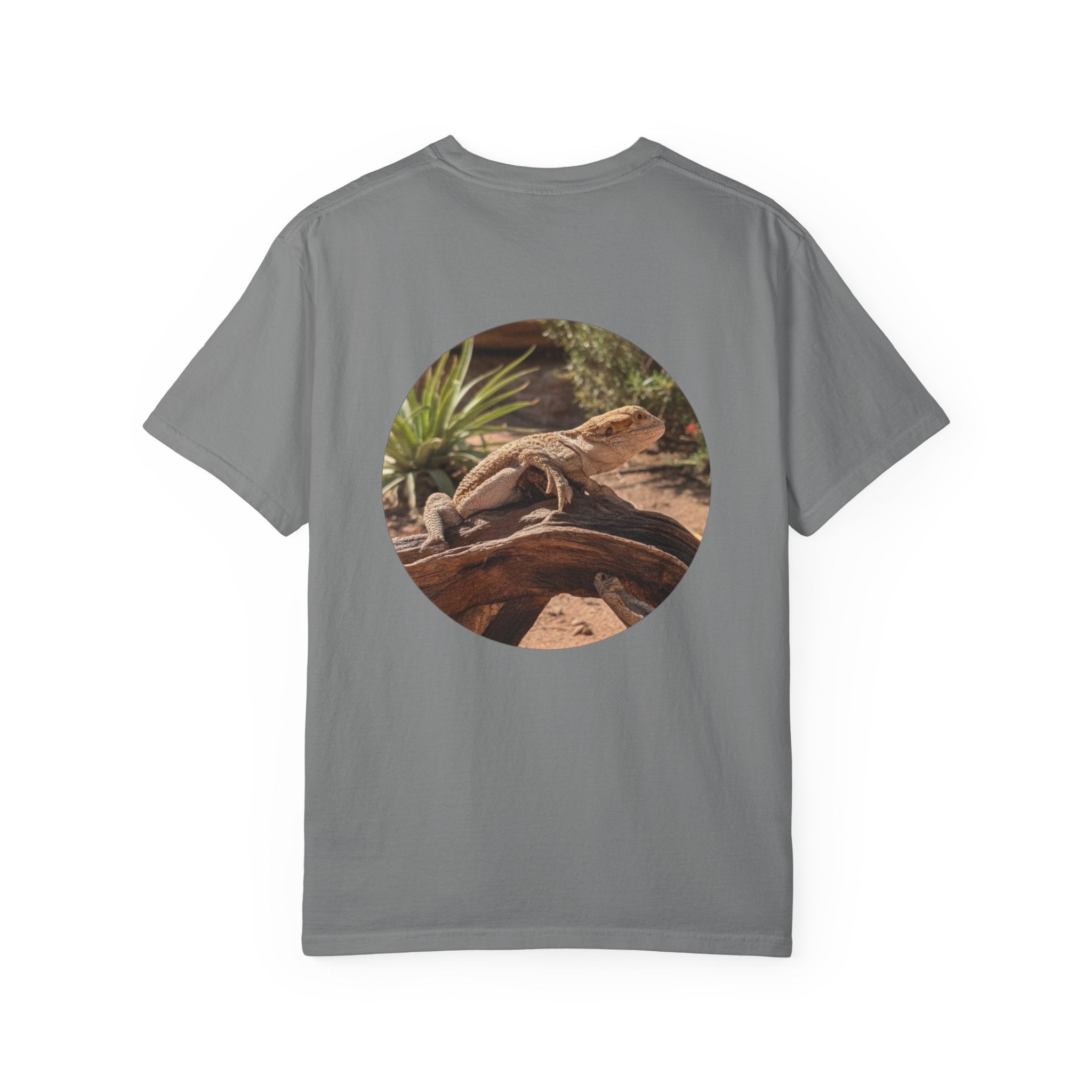 Bearded Dragon T-Shirt — "Branching Out (But Mostly Just Hanging On)" Graphic Tee