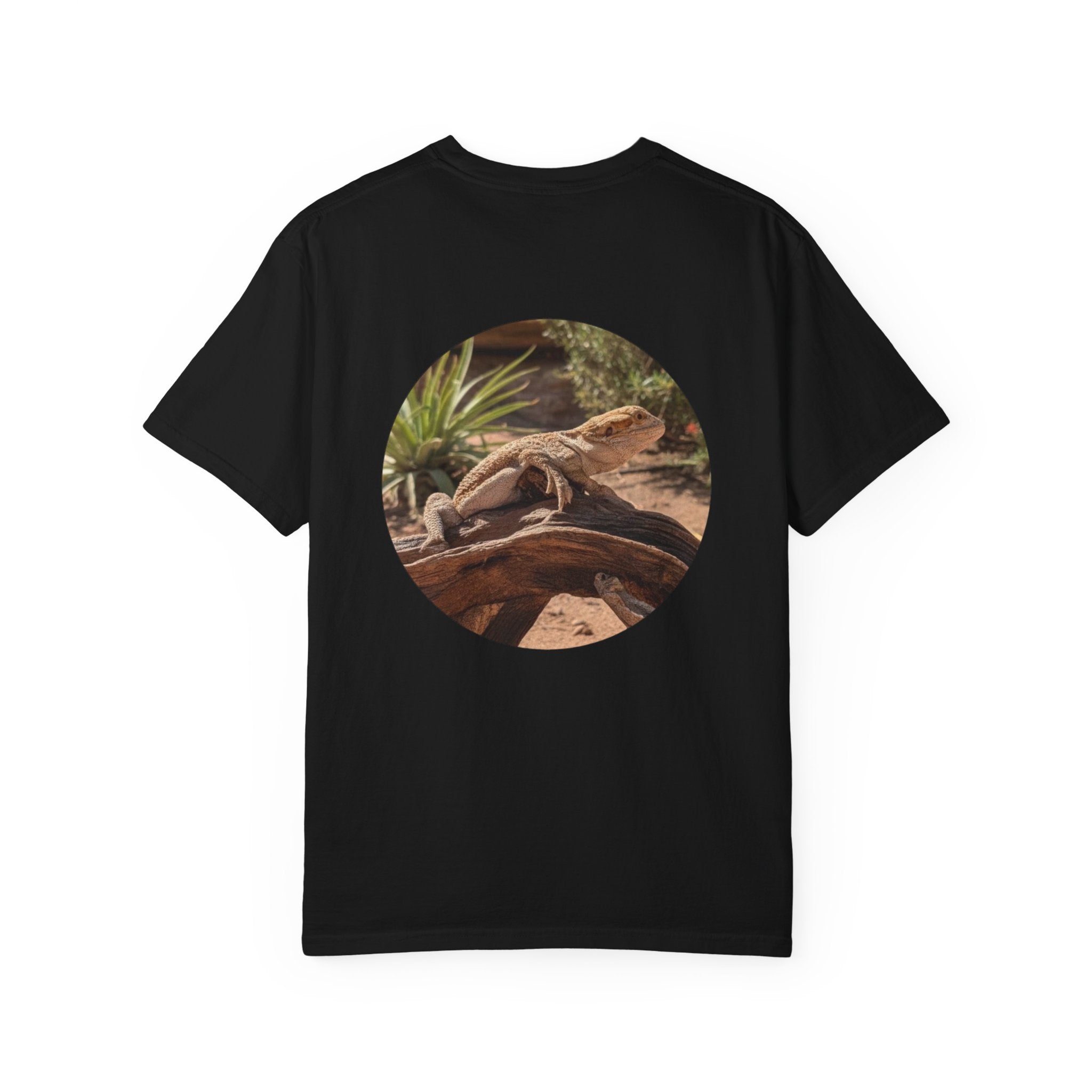 Bearded Dragon T-Shirt — "Branching Out (But Mostly Just Hanging On)" Graphic Tee