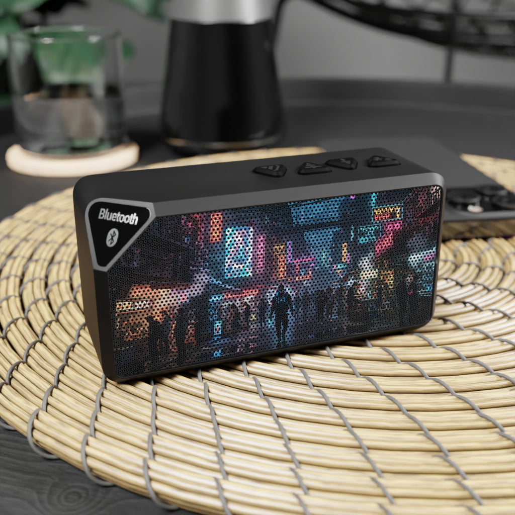 Jabba Bluetooth Speaker – Urban Nightscape Portable Wireless Speaker