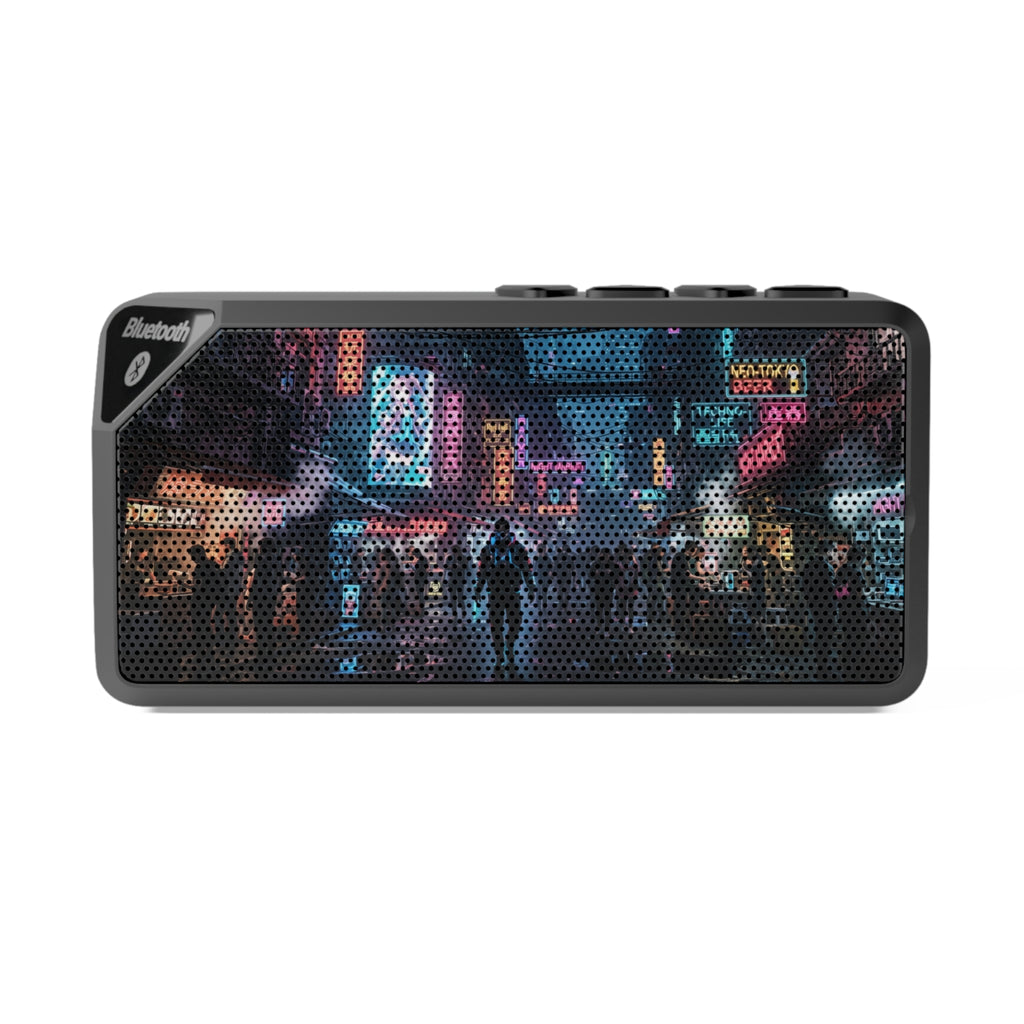 Jabba Bluetooth Speaker – Urban Nightscape Portable Wireless Speaker