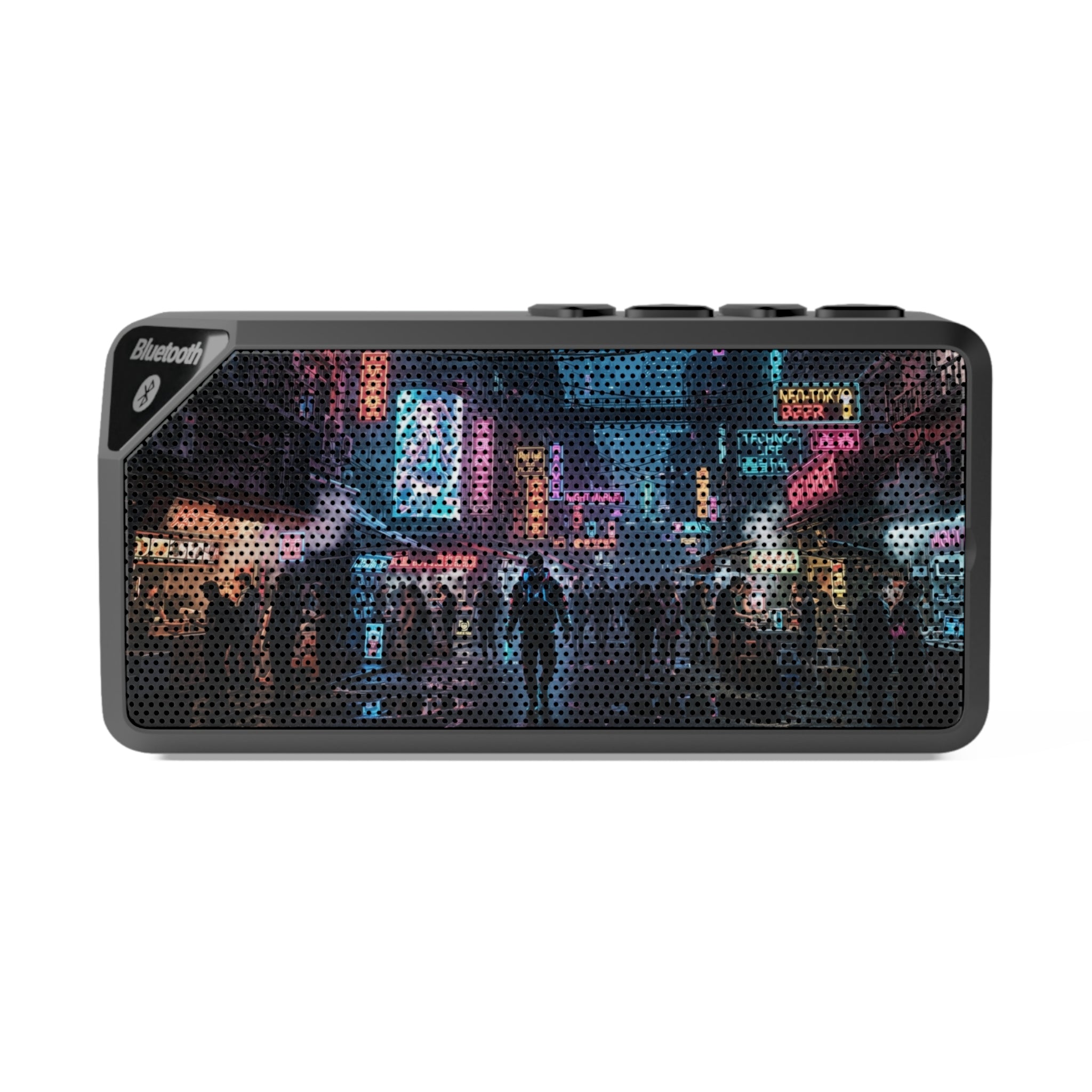 Jabba Bluetooth Speaker – Urban Nightscape Portable Wireless Speaker