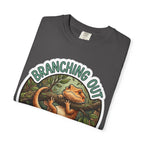 Bearded Dragon T-Shirt — "Branching Out (But Mostly Just Hanging On)" Graphic Tee